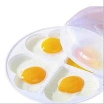 Microwave oven special steamer housekitchen plastic box resistant high temperature without adhesive egg bowl mold