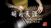 (Guzheng Music Score) Mingyue Tianya D-tone pure zither hands simple score Mao Xiaobei adapted electronic version download