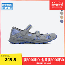 Decathlon flagship store official outdoor sandals women clown shoes womens non-slip hole shoes womens shoes sandals ODS