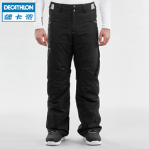 Decathlon ski pants mens snow pants thickened warm mens snowboard pants OVW3