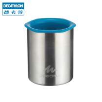 Decathlon outdoor camping cup stainless steel scald cup 0 25L travel portable hiking hiking ODCT