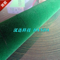 Roll cloth inspection machine adhesive self-adhesive green velvet leather rolling machine roller rough leather non-slip face with flannel cloth