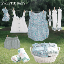 New born baby clothes gift box set pure cotton full moon 100-day-old baby gifts high-end practical spring summer and autumn