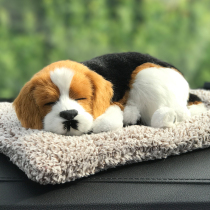 Car Trim Swing Piece Small Dog Paparazzi Inside supplies Charcoal Bag On-board Plush Live Charcoal Real Groveling Dog