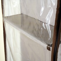 Door rear wall bag storage artifact hanging bag hanging wall cabinet next to storage wall Wall dustproof and moisture-proof hanging bag storage bag