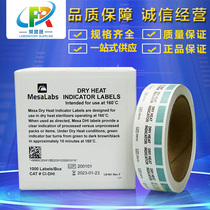USA SGM Dry Heat Sterilization Indication Label 1000 Sheet Roll CI-DHI