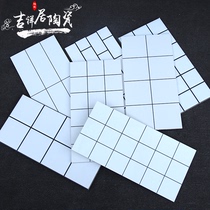 Nordic lattice bread brick 300X600 matte glazed brick kitchen bathroom bright wall brick small white brick tile