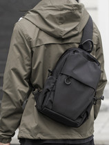 Tide brand casual men chest bag simple shoulder shoulder bag multifunctional slant backpack small bag trend messenger bag mens bag