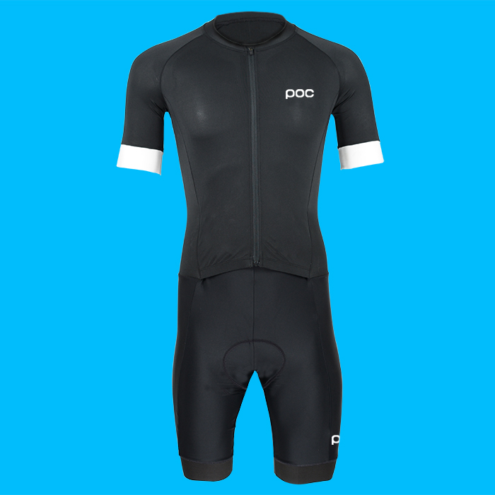 POC Team's 2019 High Quality Bicycle Cycling Suit Men's Suit Customized Summer Iron Three Short Sleeve Uniform Suit