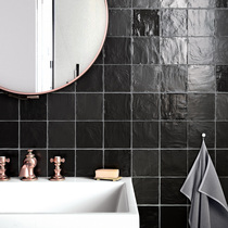 Spain imported vintage handmade pearl brick kitchen toilet bathroom balcony wall tile inside wall tile