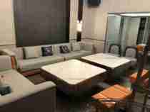 Box custom Italian minimalist coffee table Nordic combination Hotel ktv Club nightclub bar light luxury sofa
