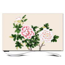 New Chinese style simple TV cover 5055 inch 65 inch dust cover cover protective cover TV dust cover curved surface
