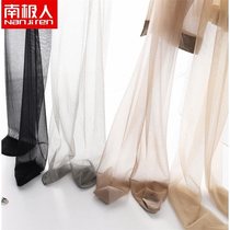 Summer stockings womens thin anti-hook silk ultra-thin invisible pantyhose light leg artifact black flesh color stockings women plus size