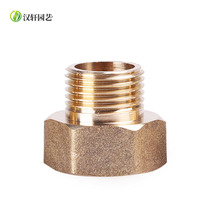 Hanxuan gardening full copper 4 points 6 points thickening extended inner and outer wire joints 1 inch to 4 points 6 points variable diameter