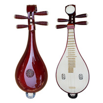Professional flagship store imitation mahogany double resonance box Liuqin adult Liu Qin red sour branches and whole back teaching can be red