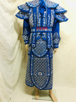 Peking Opera Yu Opera Cantonese Opera Huang Mei Opera Kunqu Opera Warrior Scales Mans Little by the General Soft leans on the mens improvement to rely on the costume