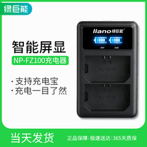 Lvjuneng NP-FZ100 Camera Battery Charger Sony A7R3 A7S3 A6600 USB Dual Charger ILCE-9 A9 A7RM3 