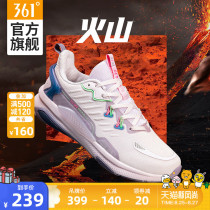  361 womens shoes sports shoes 2021 spring new rain screen water repellent running shoes 361 degree Q elastic soft bottom shock absorber shoes