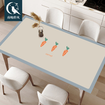 Cream Wind Table Mat Home Burn-Proof Table Cloth Can Scrub Tea Mat Anti-Oil Waterproof Pvc Bench Mat Desk Mat