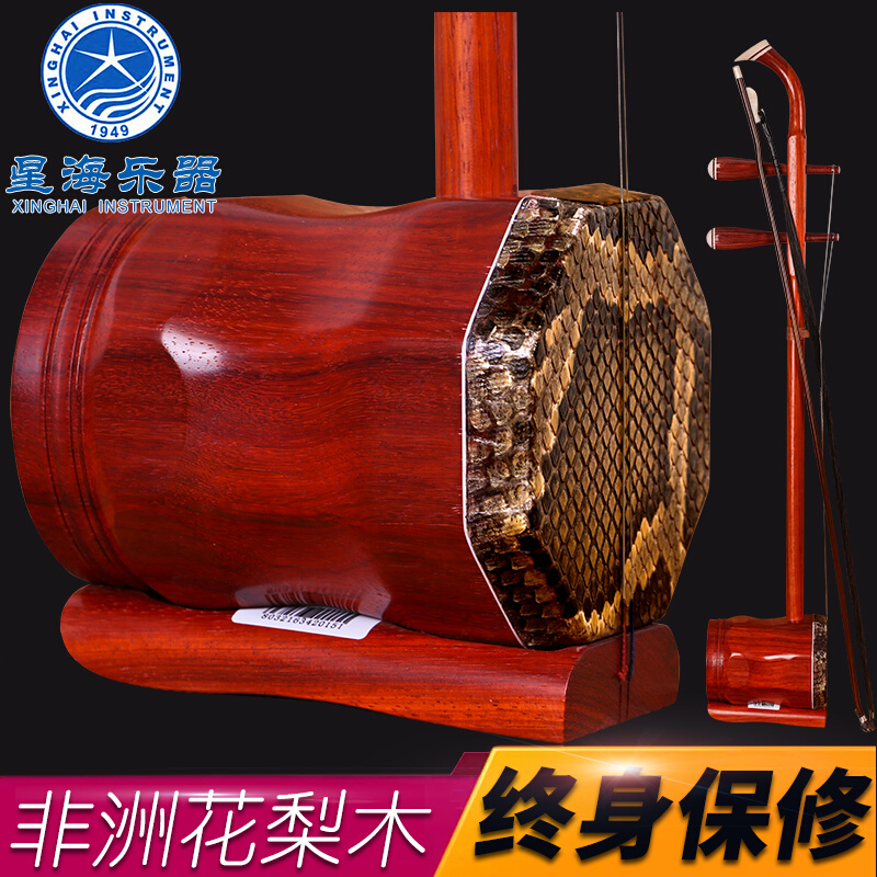 北京星海 8712 プロフェッショナル ローズウッド Zhonghu 無料アクセサリー付き Zhonghu National Instrument の演奏を学ぶ