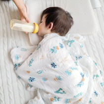 Baby blanket Summer thin gauze Baby summer cool quilt Small blanket Bath towel Newborn child blanket Kindergarten