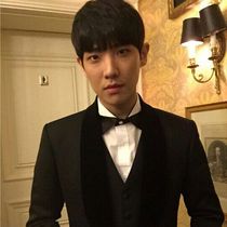 Korean star long-sleeved shirt collar stitching mens casual business shirt youth simple gentleman slim trend