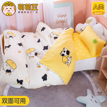 Childrens cotton quilt cover Baby bedding Kindergarten quilt three-piece nap core custom baby mattress