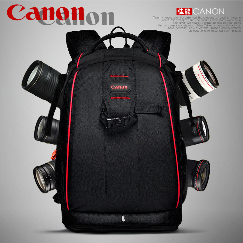Canon Nikon Anti-theft 50 Backpack with SLR Camera, Photography Bag, Business Computer Bag, Men's Bag