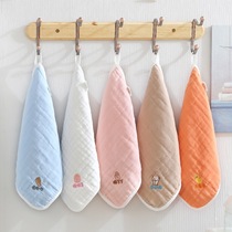6-layer cotton gauze small square 30X30 five pack