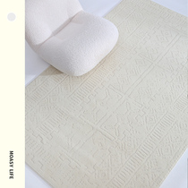Mo Xi plain wool carpet solid color whole living room sofa coffee table mat senior villa bedroom bedside blanket home