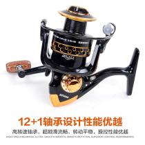 Full Metal Spun Wheels Fishing Wheel Fish Wire Wheel Lujah Afar Raft Fishing Rod Sea Pole Microthings Drop Wheels Front To Fish Wheels