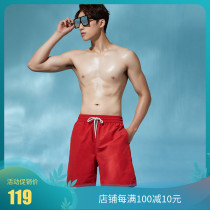 Sports new As multi-mens swimming trunks can be worn in summer and can be used for quick-drying running fitness leisure loose beach pants