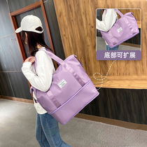 Travel Bag Women Fitness Bag Dry Wet Separation Handbag Luggage Bag Waterproof Boarding Bag To Be Produced Short Distance Large Capacity