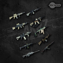 AK27 Army version weapons A4 Tactical car stickers Suitcase Notebook Military Stickers Outdoor Stickers