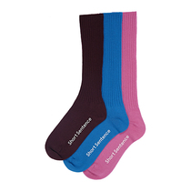 SHORT SENTENCE21 autumn and winter color machine washable wool socks stacked socks color niche design