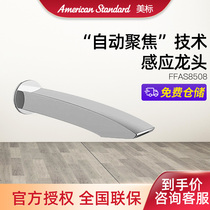 U.S. Standard Bathroom Induction Faucet FFAS8508 Digital Technology Wall Induction Faucet DC AC