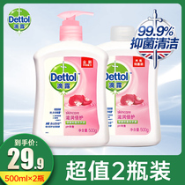 Dipper hand sanitizer supplement sterilization and disinfection household large barrel 500g * 2 bottles of solid antibacterial