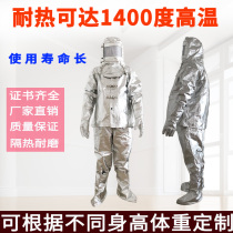 Fire insulation clothing 500 degrees 1000 degrees firefighters heat insulation protective clothing high temperature resistance hot fire protection clothing fire shelter
