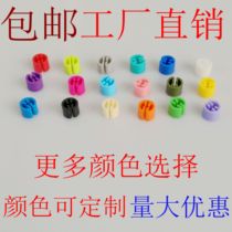 Color number plastic number Circle non-printing round size buckle red and yellow size Mark hanger size Mark Zhongli