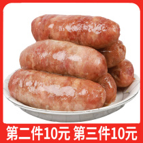 Fresh authentic sausage volcanic stone meat sausage barbecue sausage black pepper grilled sausage crispy sausage 500g