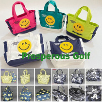 Multiple golf Hand bag PEARLY GATES men and women bag smiley face tote bag easy to carry golf hand bag