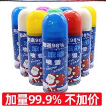 Fake snow artificial snow spray snow snow snow spray foam floating spray snow cans artificial snow Christmas under fake snow props spray