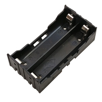 Two 18650 battery pin II lithium battery seat installed 2 18650 battery cha ban shi