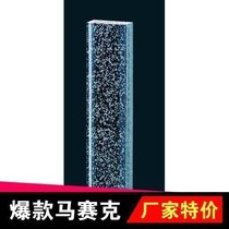 Crystal myth factory direct crystal column entrance partition fine grinding square column 80*80-luminous 0055