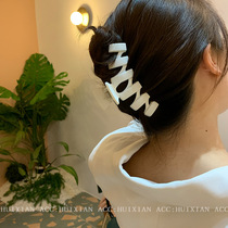 South Korea shark clip hair volume large back head grab clip hairclip Net Red new clip headgear simple temperament