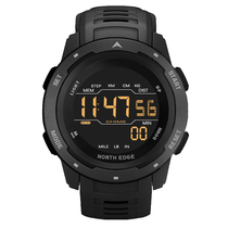 NORTH EDGE outdoor watch MARS ultra-light fashion waterproof electronic watch step climbing backlit watch