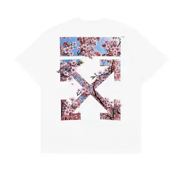 Off-White樱花T恤-Off-White樱花T恤促销价格、Off-White樱花T恤品牌- 淘宝