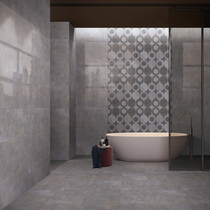 Smick tile toilet kitchen wall tile 300600 Nordic minimalist bathroom toilet non-slip floor tiles cloud gray