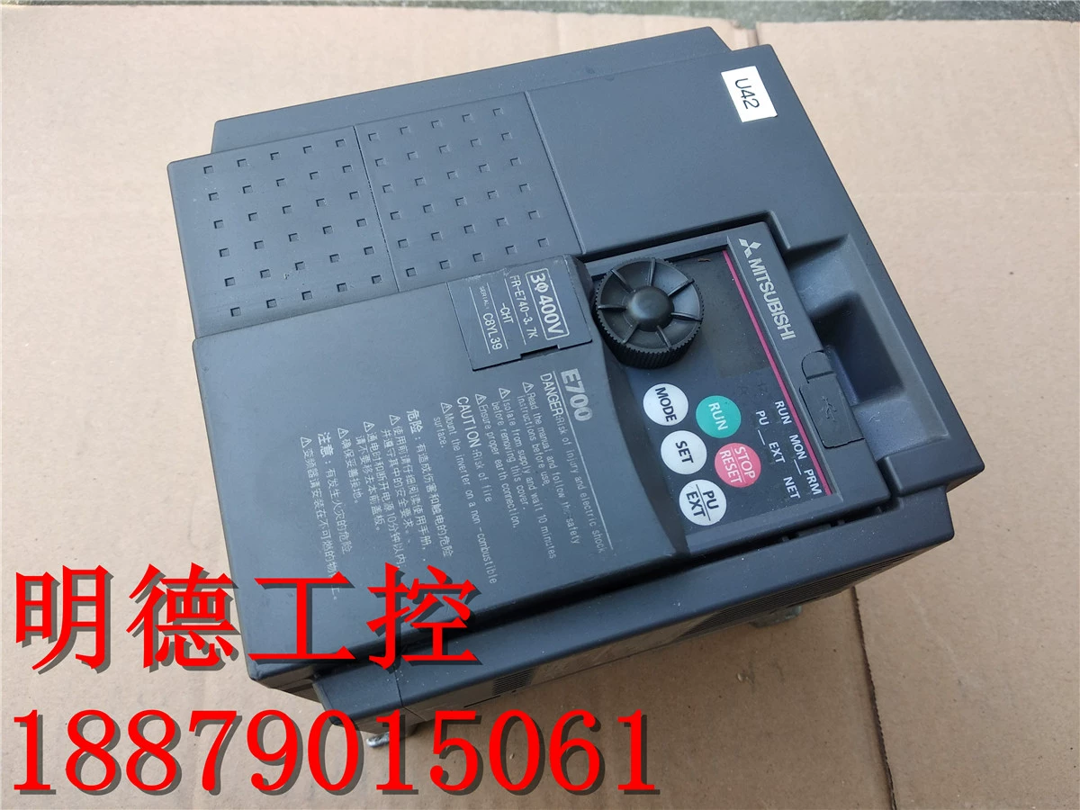 frequency converter FR-E740-3.7K-CHT 380V 3.7KW Ready Stock used