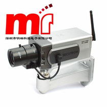 Simulation camera Fake monitor Rotatable surveillance camera with LED light fake monitor 1400